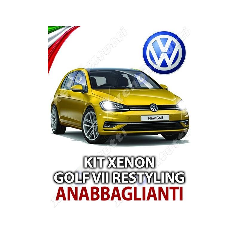 KIT XENON ANABBAGLIANTI GOLF 7 VII RESTYLING SPECIFICO