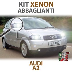 Lampade Xenon Abbaglianti H3 per AUDI A2 (2000 - 2005) con tecnologia CANBUS - 35 WATT - 4300K - H3