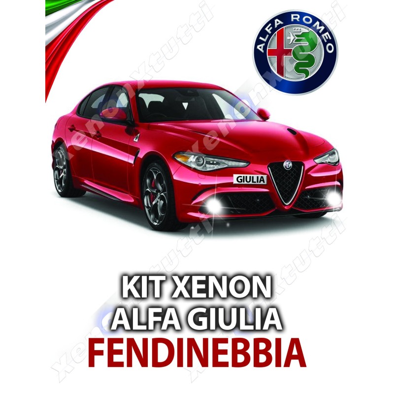 kit xenon fendinebbia alfa romeo giulia