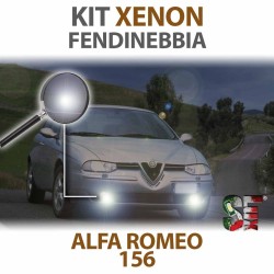 Lampade Xenon Fendinebbia H1 per ALFA ROMEO 156 (1997 - 2006) con tecnologia CANBUS - 55 WATT - 6000K