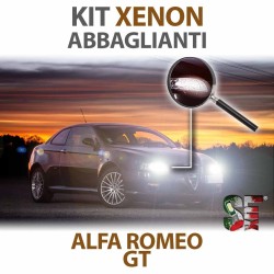 Lampade Xenon Abbaglianti H7 per ALFA ROMEO GT (2003 - 2010) con tecnologia CANBUS - 4300K - 55 WATT - H7