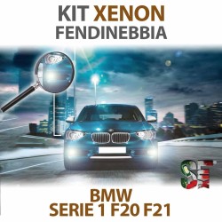 Lampade Xenon Fendinebbia H8 per BMW Serie 1 - F20 / F21 (2010 - 2019) con tecnologia CANBUS - 35 WATT - 4300K - H7