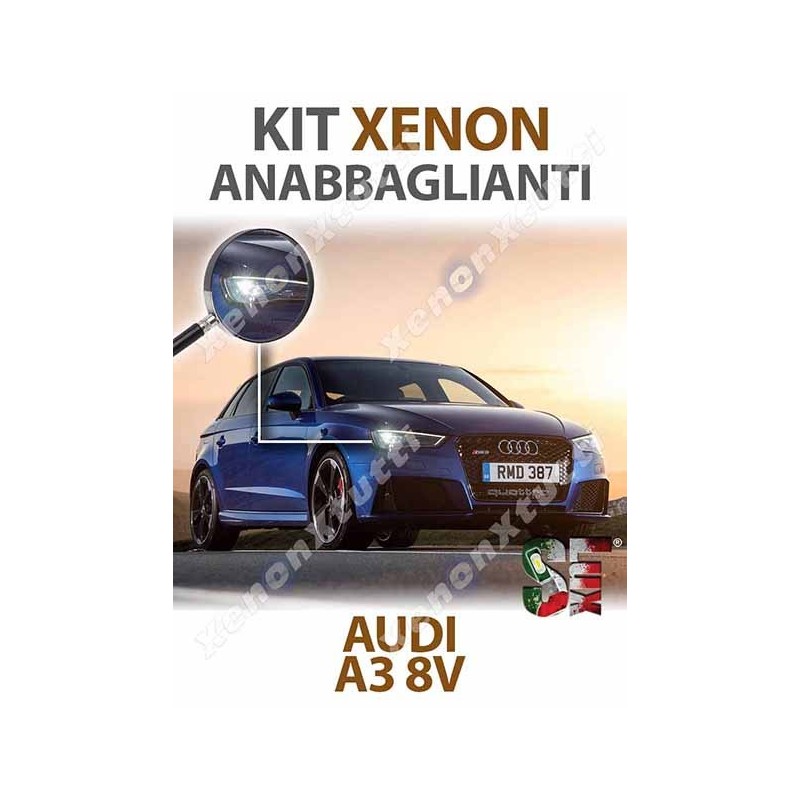 KIT XENON ANABBAGLIANTI AUDI A3 8V