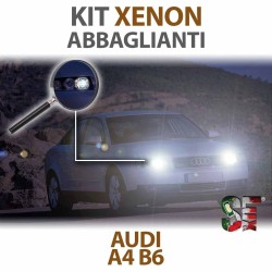 Luces de Carretera Xenón H7 para AUDI A4 B6 (2000 a 2004) con tecnología CANBUS - 35 WATT - 6000K - H7