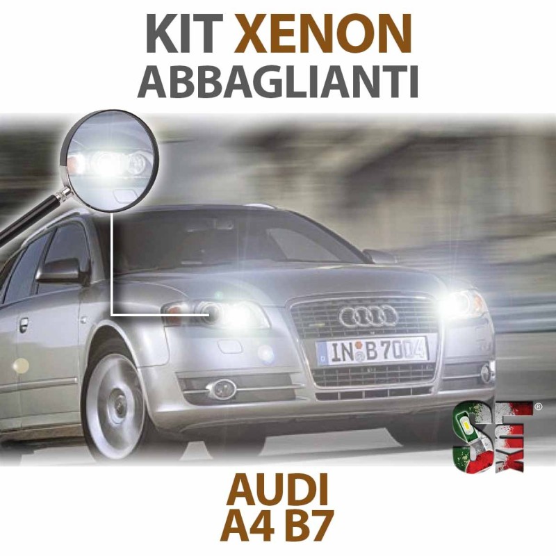 Luces de Carretera Xenón H7 para AUDI A4 B7 (2004 - 2008) con tecnología CANBUS