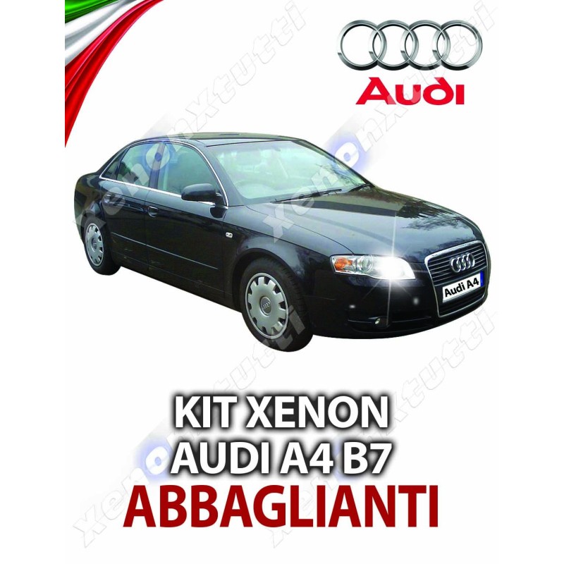 KIT XENON ABBAGLIANTI AUDI A4 B7 SPECIFICO
