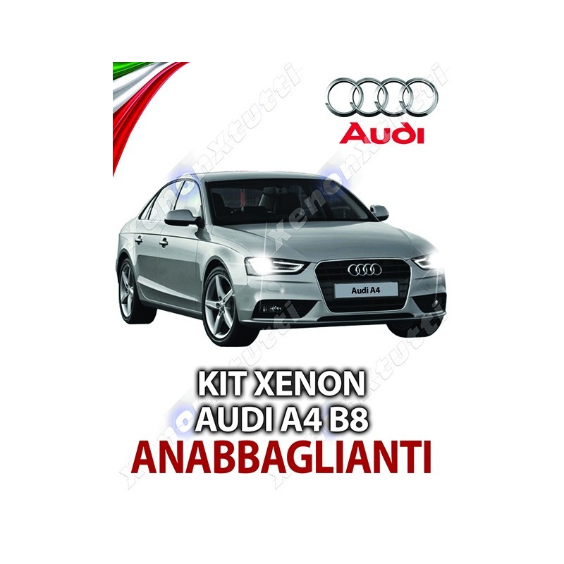 KIT XENON ANABBAGLIANTI AUDI A4 B8 SPECIFICO