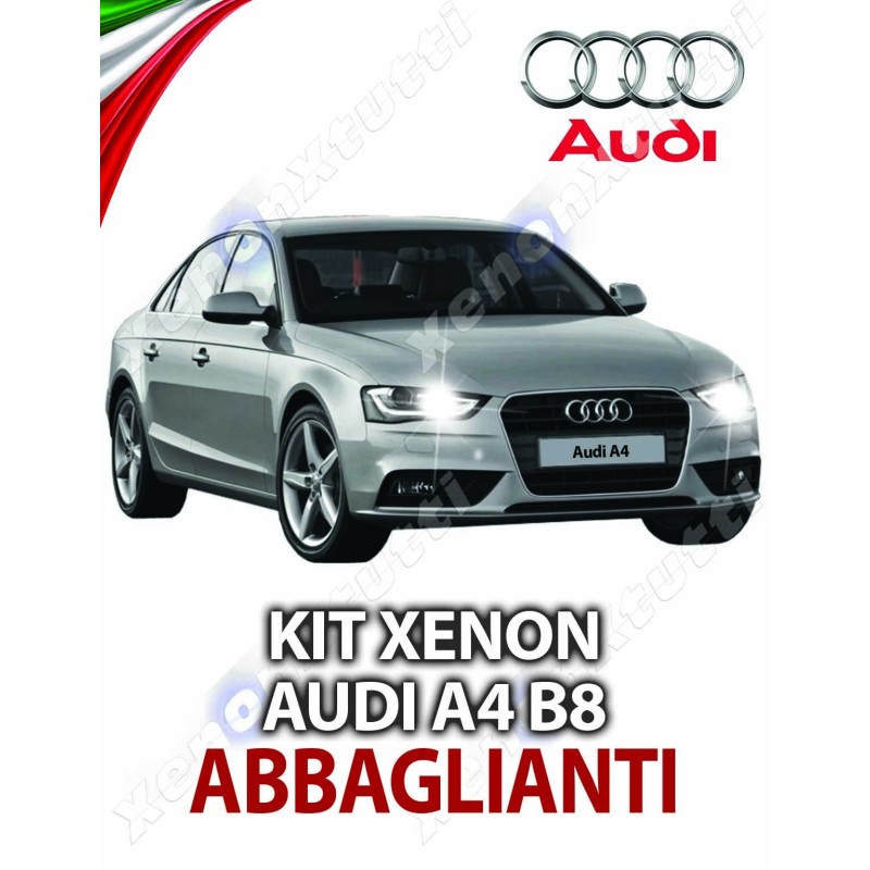 KIT XENON ABBAGLIANTI AUDI A4 B8 SPECIFICO