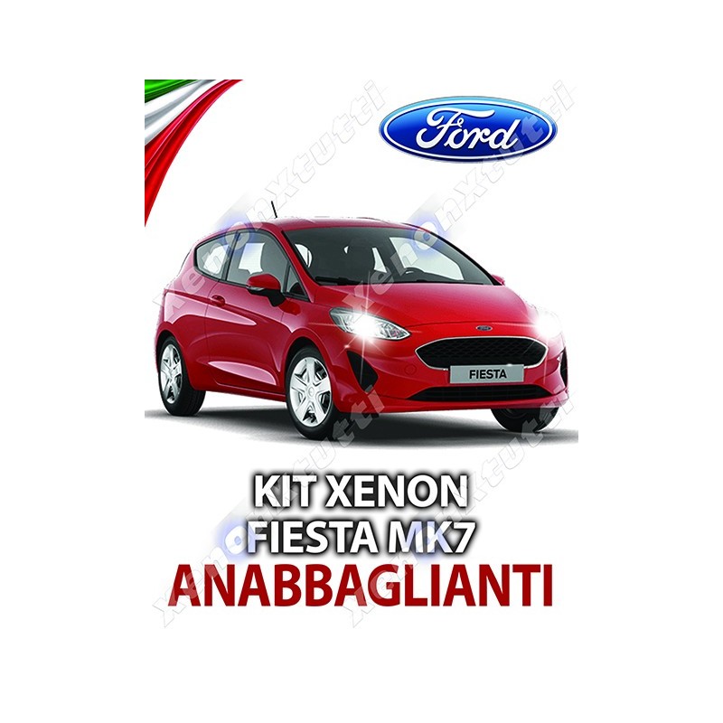 KIT XENON ANABBAGLIANTI FORD FIESTA MK7 SPECIFICO
