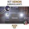 KIT XENON ABBAGLIANTI per AUDI Q2 specifico CANBUS