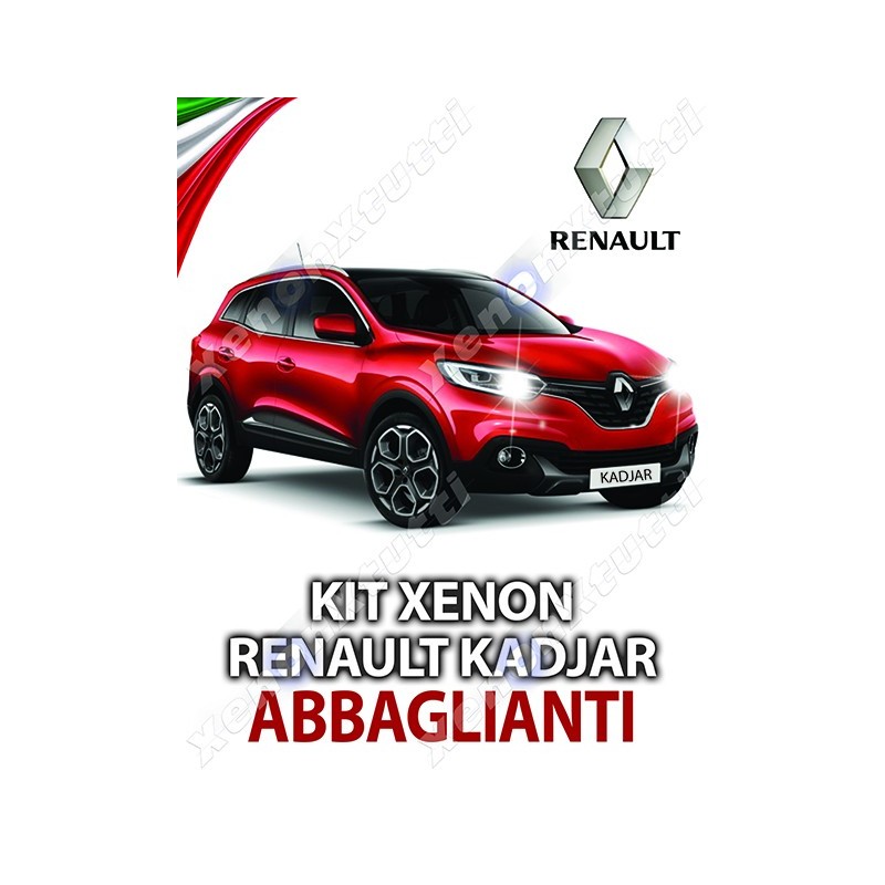KIT XENON ABBAGLIANTI RENAULT KADJAR SPECIFICO