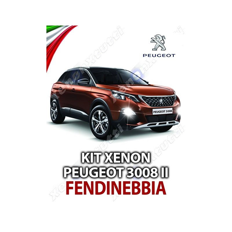 KIT XENON FENDINEBBIA PEUGEOT 3008 II SPECIFICO