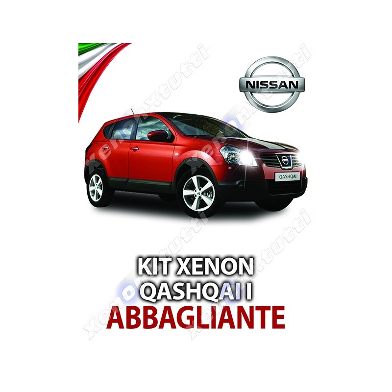 KIT XENON ABBAGLIANTI NISSAN QASHQAI I SPECIFICO