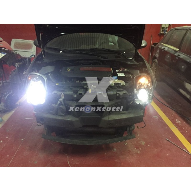 lampade xenon bulbi installati su alfa romeo mito