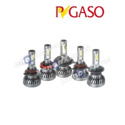 KIT FULL LED per MOTO o SCOOTER 13600 Lumen A6 PEGASO - HIR2 9012