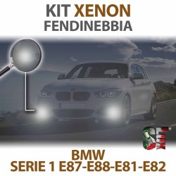 Lampade Xenon Fendinebbia H11 per BMW Serie 1 - E87 E88 E81 E82 (2003 - 2013) con tecnologia CANBUS - 35 WATT - 5000K - H8