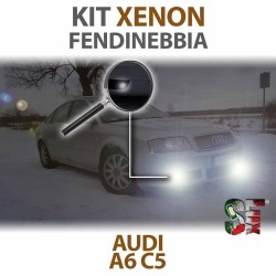 Lampade Xenon Fendinebbia H3 per AUDI A6 C5 (1997 - 2005) con tecnologia CANBUS - 5000K - 55 WATT - H3