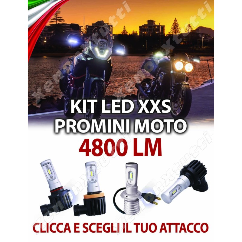 KIT XXS-PRO MINI LED ULTRACOMPATTO MOTO