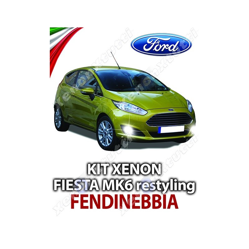 KIT XENON FENDINEBBIA FORD FIESTA MK6 RESTYLING SPECIFICO