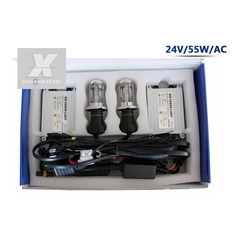 KIT XENON 55W 24V H7 H1 H11 H4-3