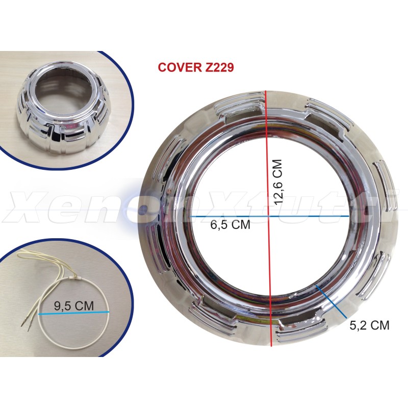 Proyector lenticular HID Bi-Xenon - Mini H1 h7 h4 - Retroadaptación de alta calidad