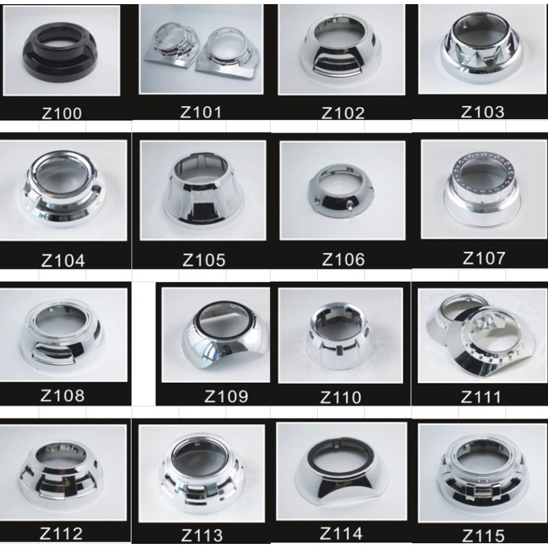 KIT FAROS LENTICULARES XENÓN BIXENÓN OJO DE ÁNGEL H1 H7 H4