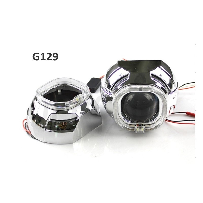 Proyector lenticular HID Bi-Xenon - Mini H1 h7 h4 - Retroadaptación de alta calidad
