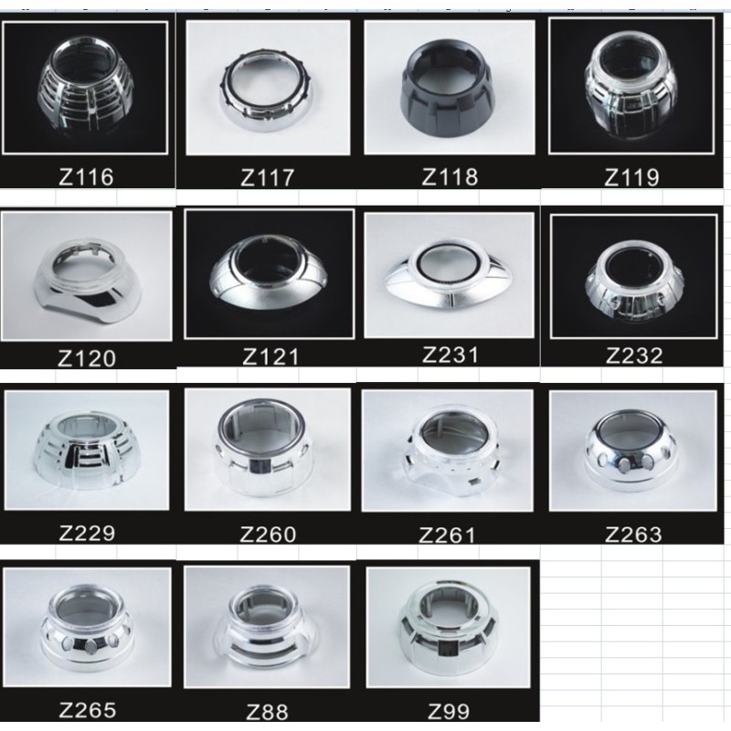 KIT FARI XENO BIXENON LENTICOLARE ANGEL EYE H1 H7 H4 