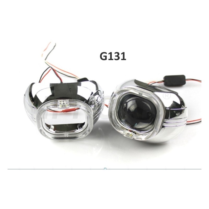 Proyector lenticular HID Bi-Xenon - Mini H1 h7 h4 - Retroadaptación de alta calidad