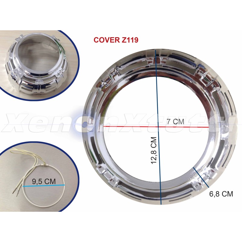 Proyector lenticular HID Bi-Xenon - Mini H1 h7 h4 - Retroadaptación de alta calidad
