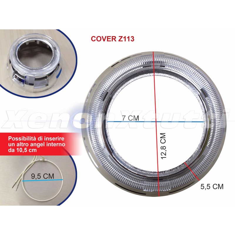 Proiettore HID Bi-Xenon Lenticolare - Mini H1 h7 h4- Retrofit Top Quality