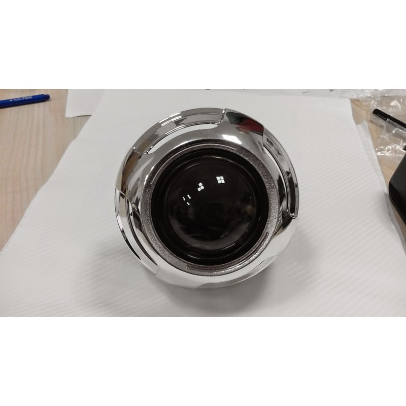 KIT FAROS LENTICULARES XENÓN BIXENÓN OJO DE ÁNGEL H1 H7 H4