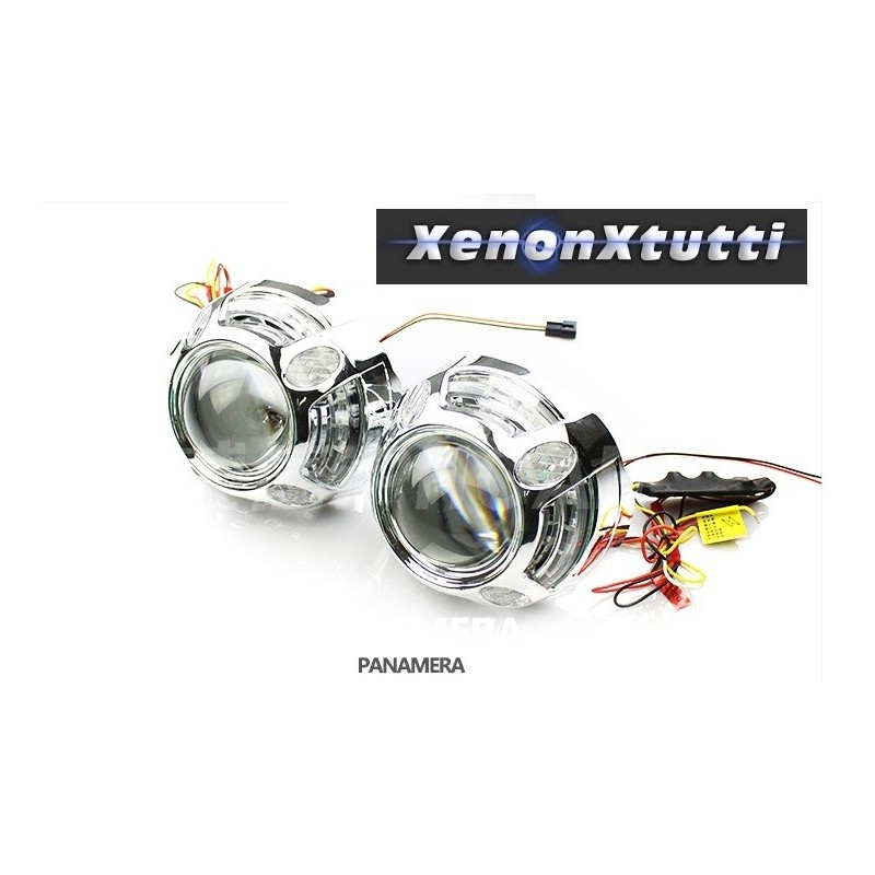 Proyector lenticular HID Bi-Xenon - Mini H1 h7 h4 - Retroadaptación de alta calidad