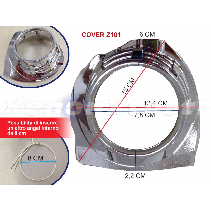 Proyector lenticular HID Bi-Xenon - Mini H1 h7 h4 - Retroadaptación de alta calidad