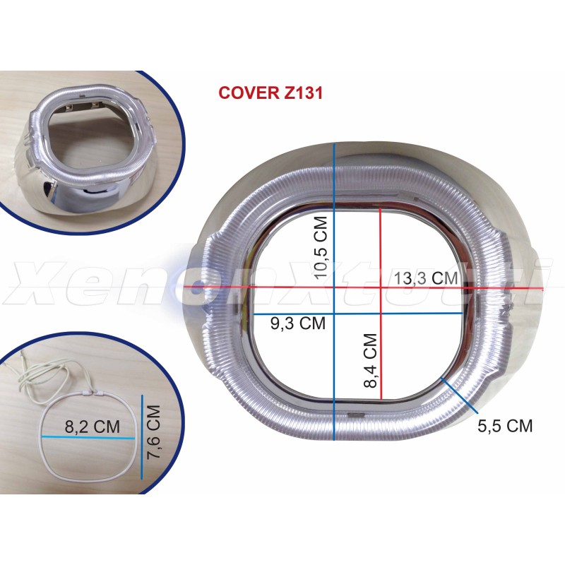 Proiettore HID Bi-Xenon Lenticolare - Mini H1 h7 h4- Retrofit Top Quality