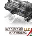 LAMPADE LED LUCI TARGA per CITROEN DS3 specifico serie TOP CANBUS