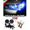 KIT XENON ALL IN ONE ULTRA SLIM AUTO 35W AC
