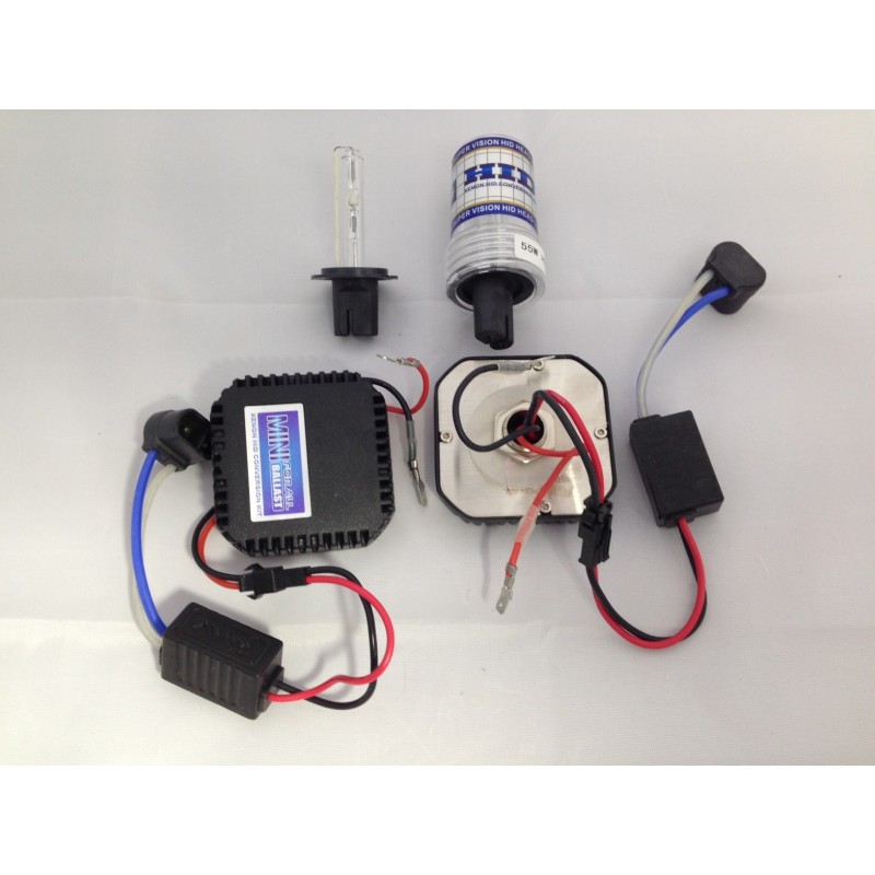 KIT TODO EN UNO XENÓN H1 H7 6000K 55W
