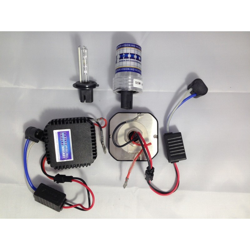 KIT TODO EN UNO XENÓN H1 H7 6000K 55W