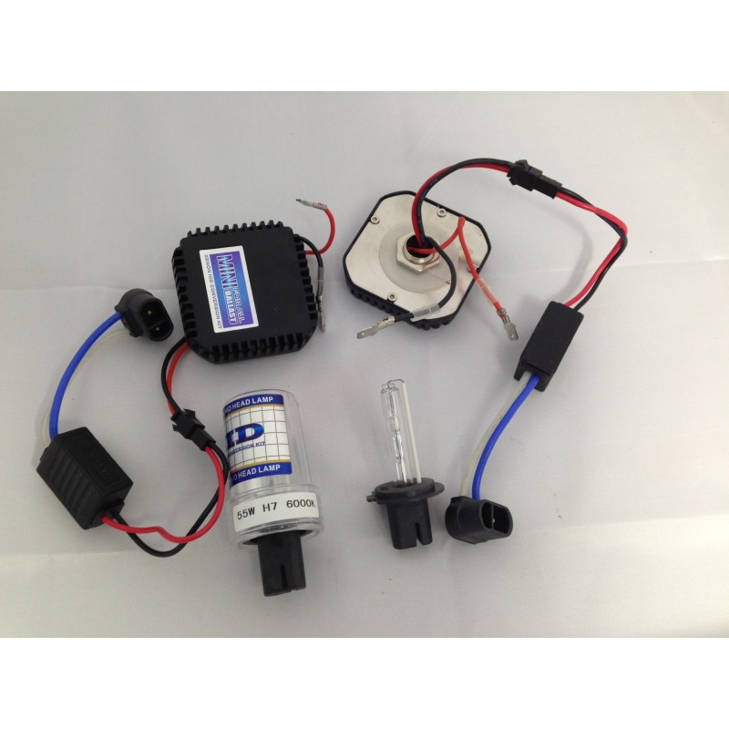 ALL IN ONE KIT XENON H1 H7 6000K 55W 