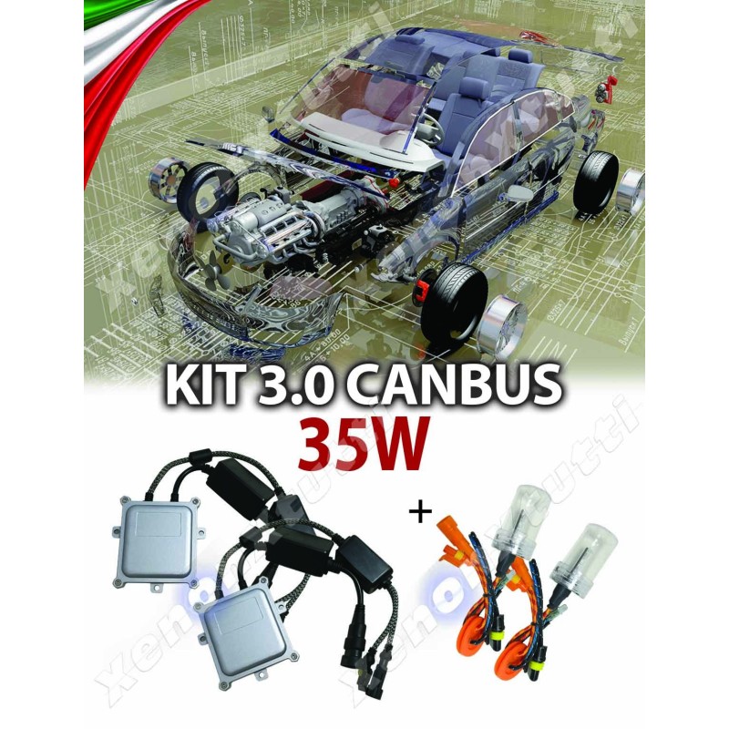 KIT XENON CANBUS 3.0 AUTO 35W AC