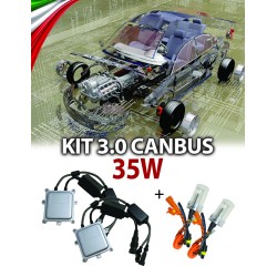 KIT XENÓN CANBUS 3.0 AUTO 35W AC - 5000K - H9