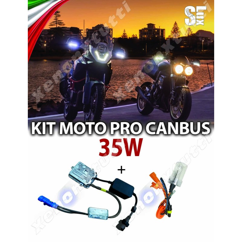 KIT XENON SLUX CANBUS MOTO 35W AC