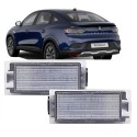 LAMPADE LED LUCI TARGA per RENAULT Arkana specifico serie TOP CANBUS