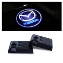 Proiettore Logo LED MAZDA 6 I (GG1/GY) (2002 - 2010) per Portiera con Batteria no Fori no Connessioni Plug & Play