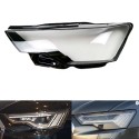 Policarbonato Faro Sinistro Audi A6 C8 Vetro Lente Copertura Plexiglass