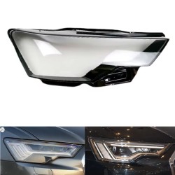 Policarbonato Faro Destro Audi A6 C8 Vetro Lente Copertura Plexiglass