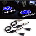 Proiettore Logo LED Subaru in Vetro per Portiera con Foro Connessioni 12V