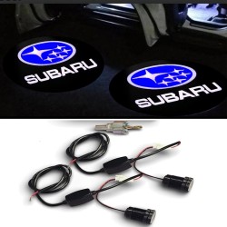 Proiettore Logo LED Subaru in Vetro per Portiera con Foro Connessioni 12V