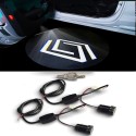 Renault LED Logo Projector in Glass for Door with 12V and 24V Connection Hole